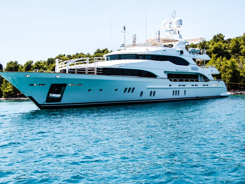 Luxury yacht serviced by Forward Electrics