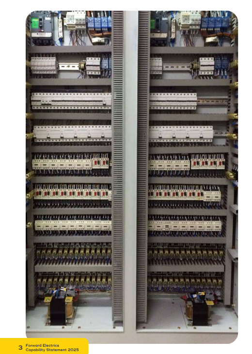 Electrical circuit breaker panel